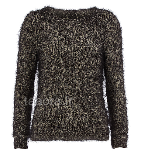 Pull style angora pas cher