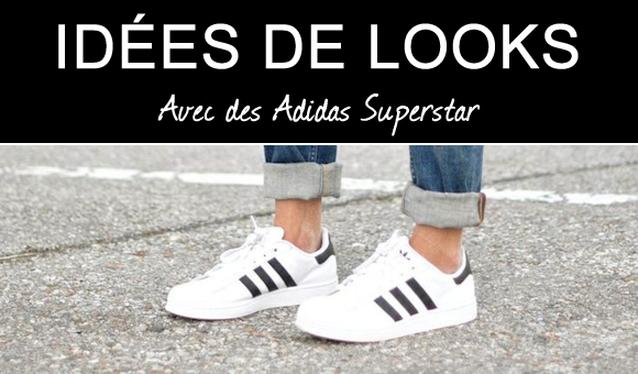 adidas jeans blanche