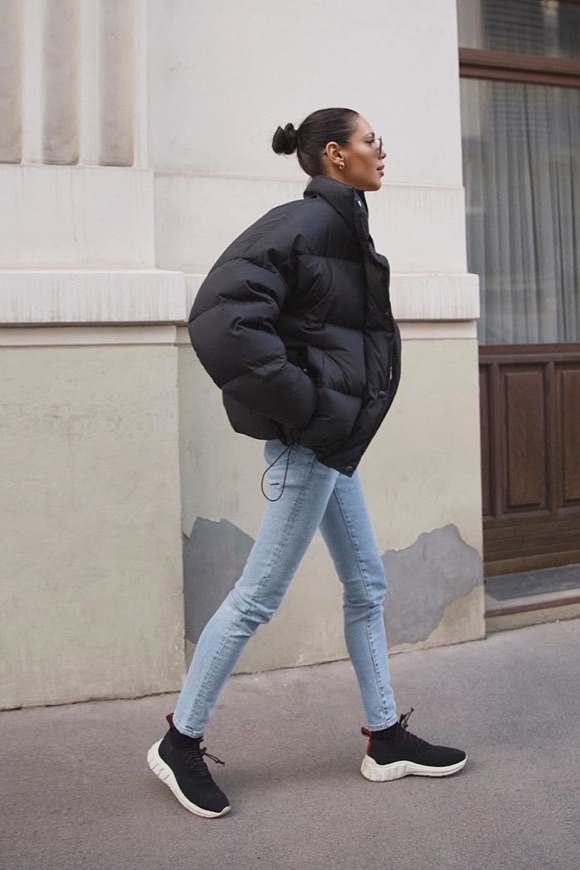 Pantalon large gris : idées tenues hiver - Taaora - Blog Mode