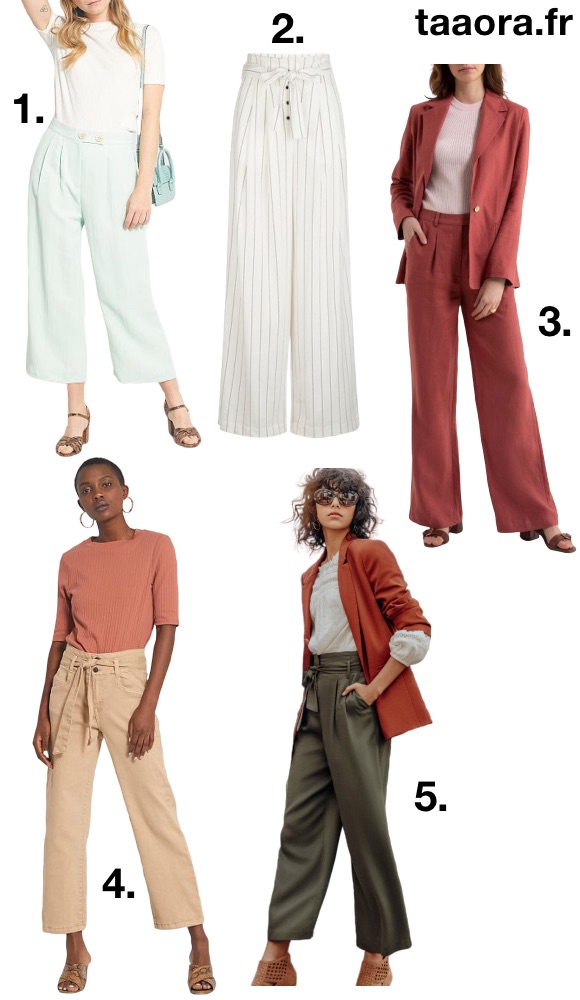 Tendance pantalon large : 5 idées looks et 5 modèles à shopper