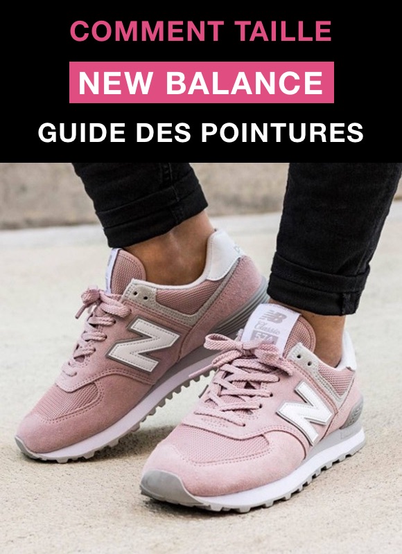new balance shoe style chart