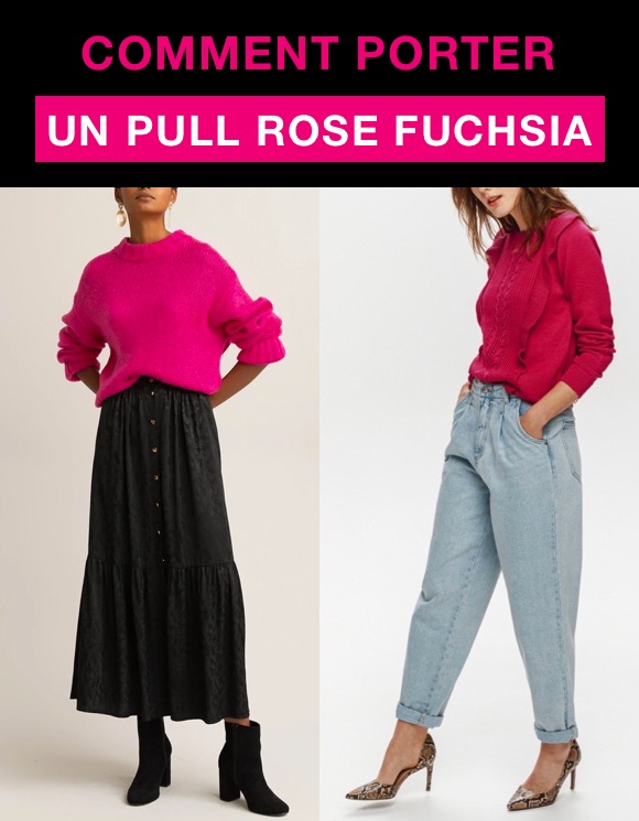 Comment porter le pull rose fuchsia ? 4 looks qui nous inspirent ! - Taaora  - Blog Mode, Tendances, Looks