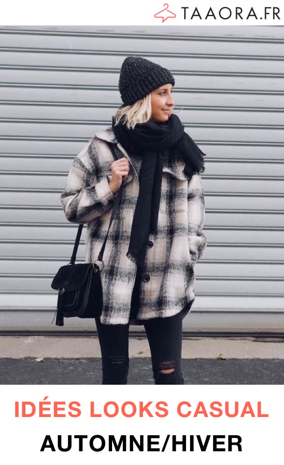 Idées looks casual hiver femme + 9 essentiels mode à shopper
